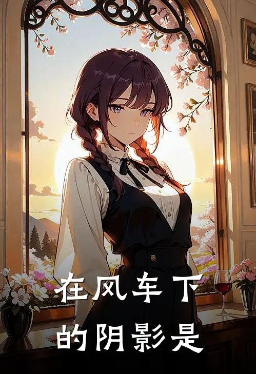 在风车下的阴影是