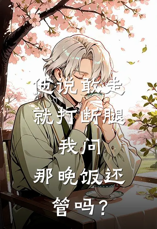 他说敢走就打断腿，我问：那晚饭还管吗？