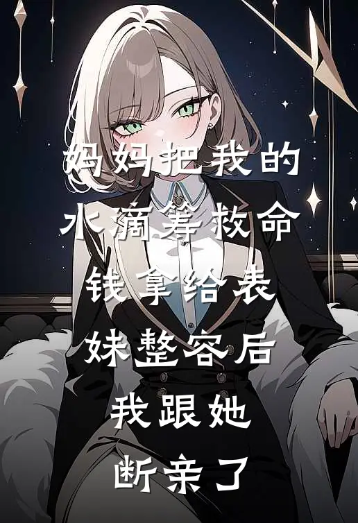 妈妈把我的水滴筹救命钱拿给表妹整容后，我跟她断亲了(佚名佚名)最新好看小说_最新章节列表妈妈把我的水滴筹救命钱拿给表妹整容后，我跟她断亲了(佚名佚名)