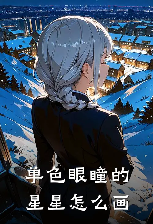 单色眼瞳的星星怎么画