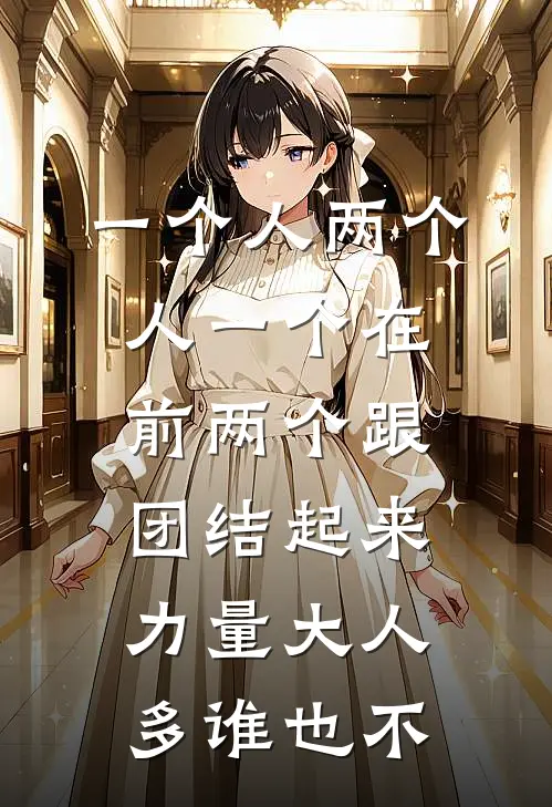 一个人两个人一个在前两个跟团结起来力量大人多谁也不